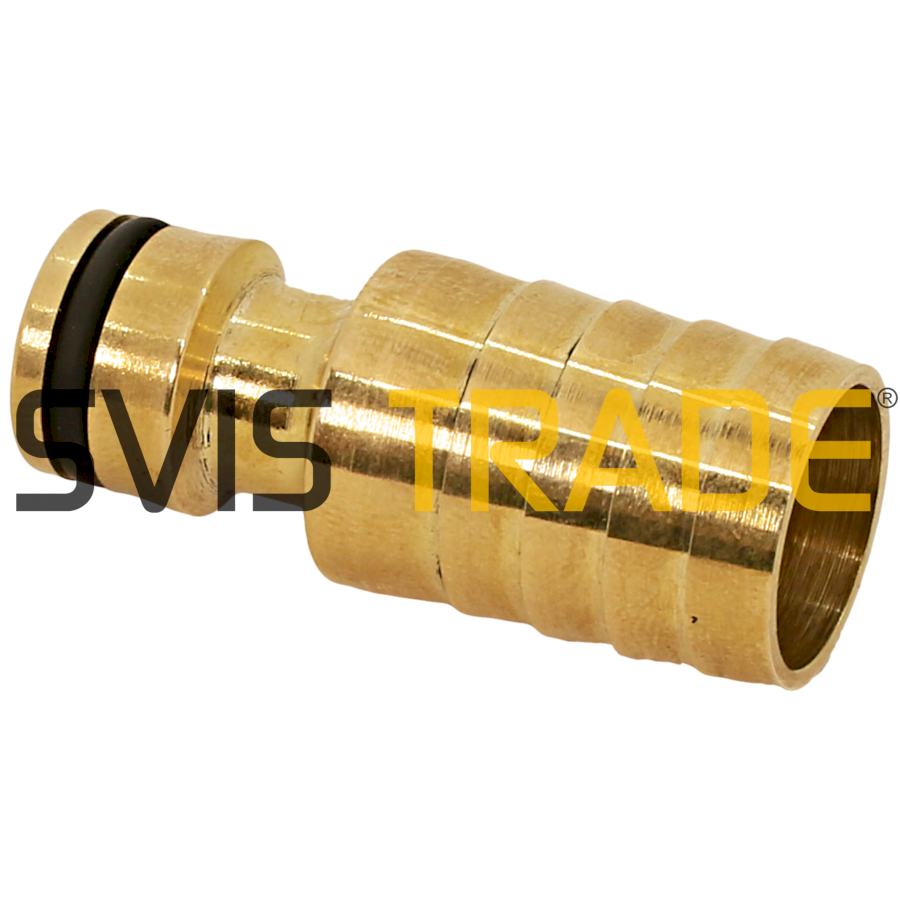9978-mmq121 Adaptér na hadici - 20,0 mm s těsněním mosazné rychlospojky QUICK