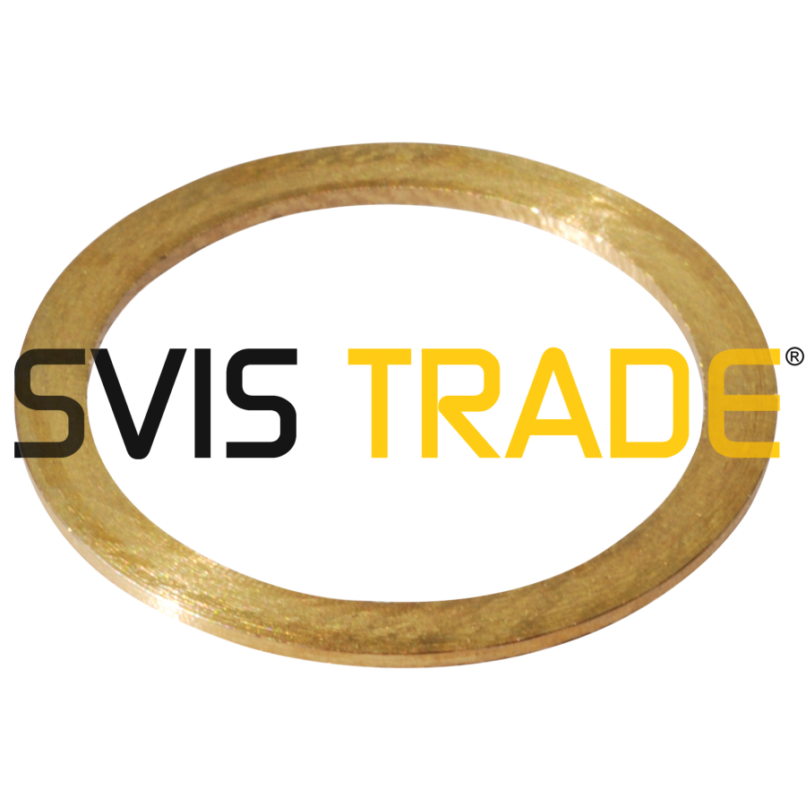Mosazná podložka 18,3x13,7x1,0 mm 900 STANDARD
