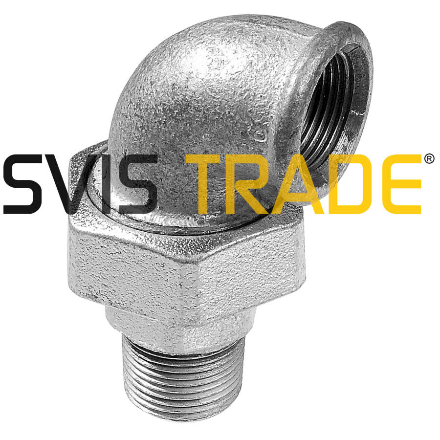 Pozinkované šroubení rohové 2
