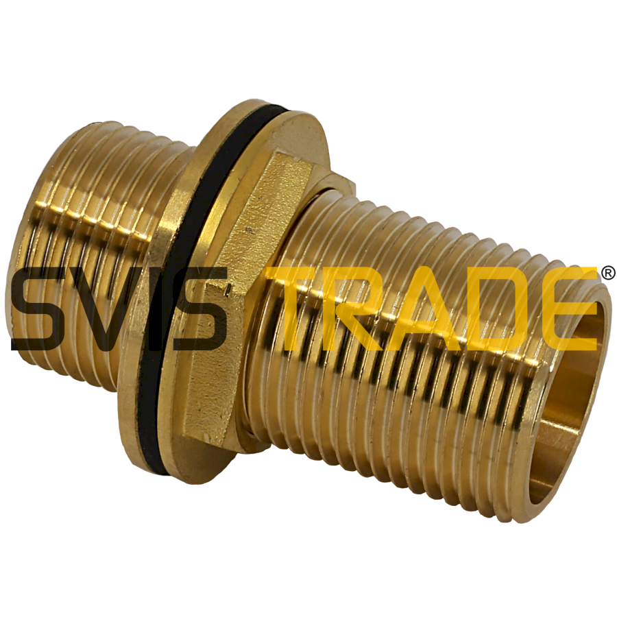 Průchodka M k nádrži s opěrným kroužkem včetně těsnění 542 5/4