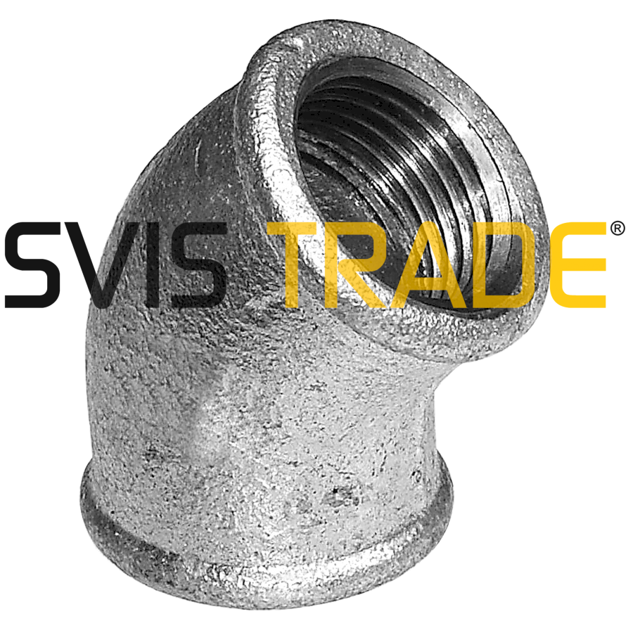 Pozinkované koleno 45st 5/4