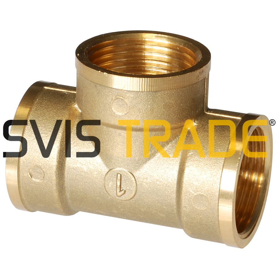 Mosazný T-kus 3/8