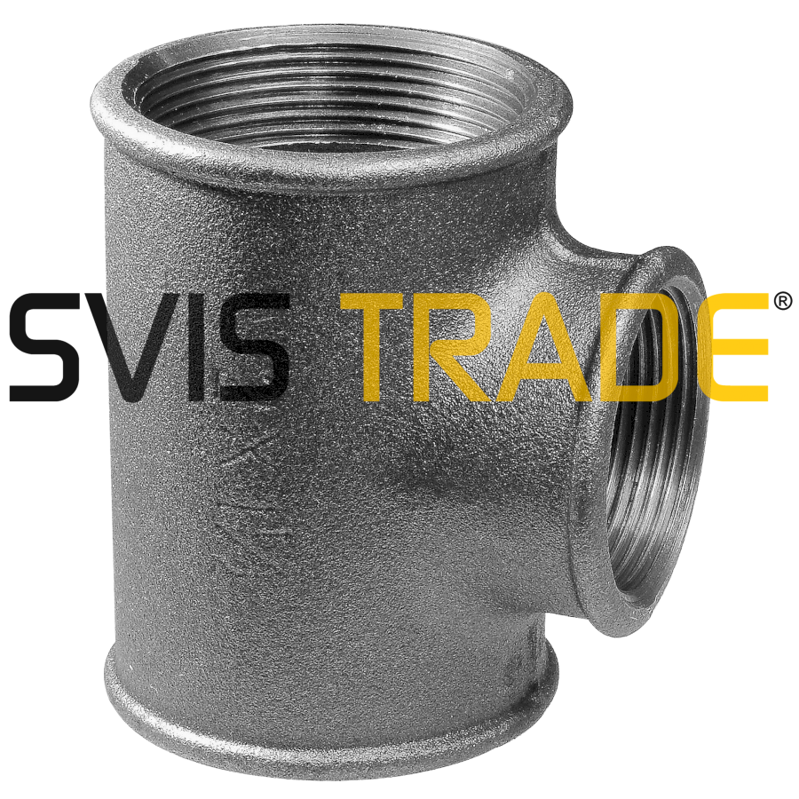 1035-fc130r Černý T-kus redukovaný 2